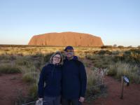 Uluru - Sonnenuntergang