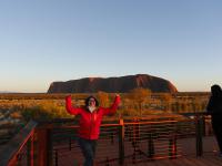 Uluru - Sonnenaufgang